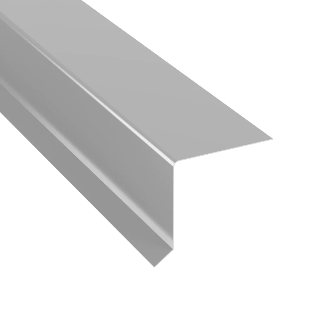 galvanized steel apron flashing with kick