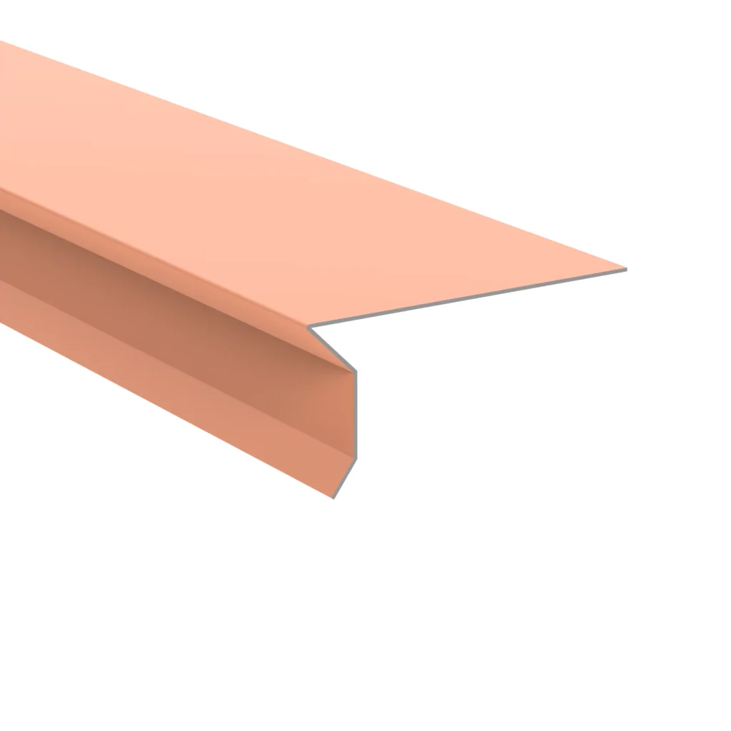 Copper D-Style Drip Edge Flashing 10'