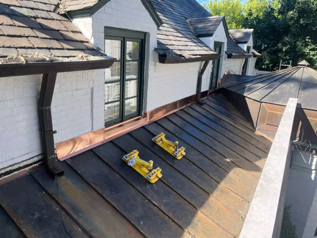 maintenance of copper roof