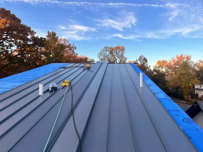 high temperature underlayment in metal roofing