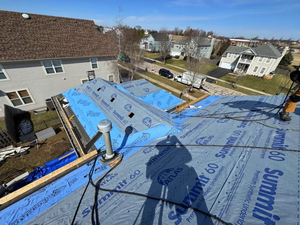 high temperature underlayment vs ice and water shield